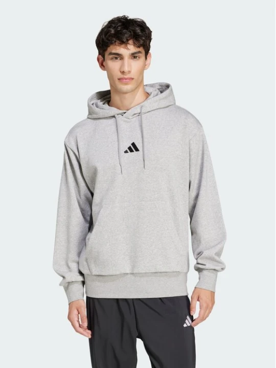 Zdjęcie produktu adidas Bluza Essentials Feelcozy JE3809 Szary jasny Regular Fit