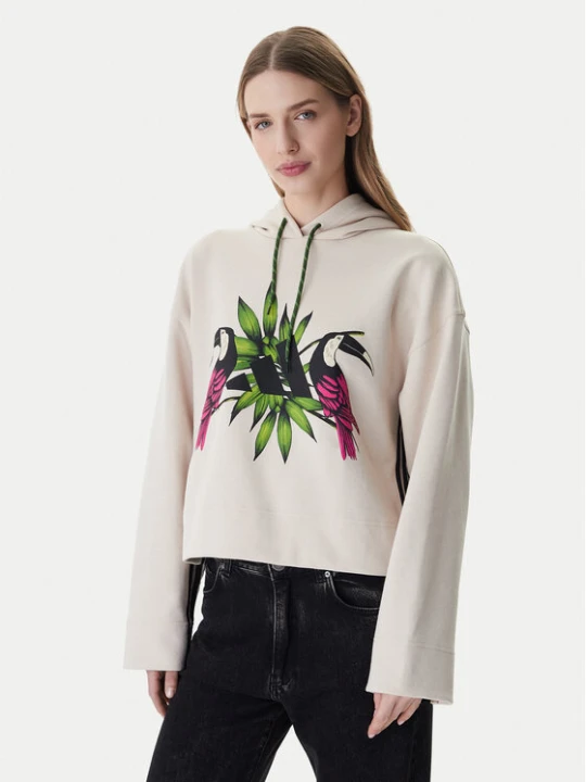 Zdjęcie produktu adidas Bluza Farm Rio KS8031 Écru Loose Fit Kremowy