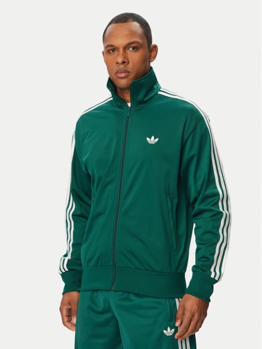 Zdjęcie produktu adidas Bluza Firebird KD8314 Zielony Loose Fit