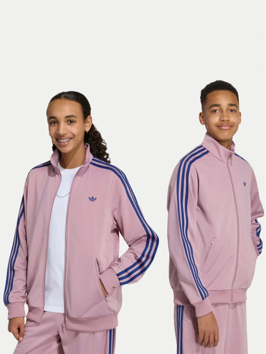 Zdjęcie produktu adidas Bluza Firebird Loose Track HZ6641 Różowy Regular Fit