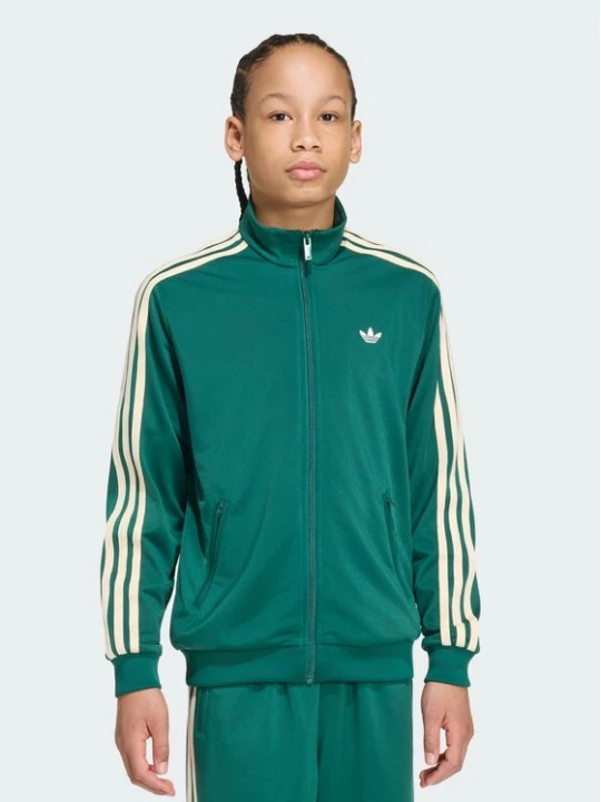 Zdjęcie produktu adidas Bluza Firebird Loose Track HZ6645 Zielony Regular Fit