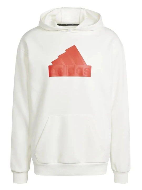 Zdjęcie produktu adidas Bluza "Future Icons Badge of Sport" w kolorze kremowym rozmiar: M