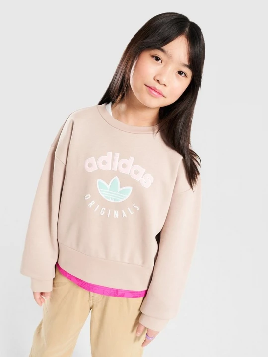 Zdjęcie produktu adidas Bluza Crop Crew G beżowy