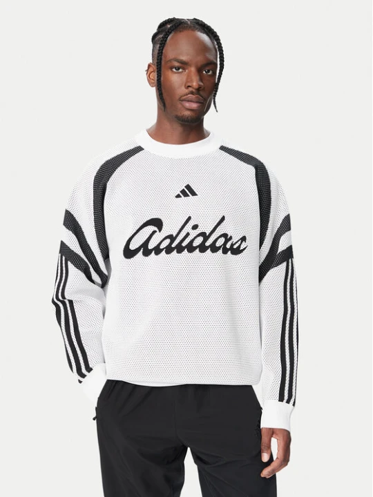 Zdjęcie produktu adidas Bluza House Of Tiro Knitted KF4816 Biały Loose Fit