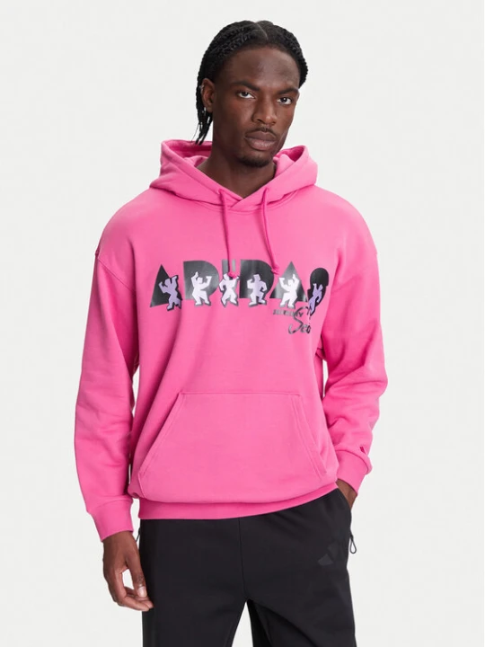 Zdjęcie produktu adidas Bluza Jeremy Scott Pride JL7625 Różowy Oversize