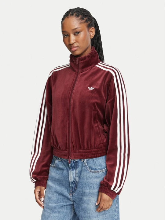 Zdjęcie produktu adidas Bluza LG4300 Czerwony ciemny Oversize