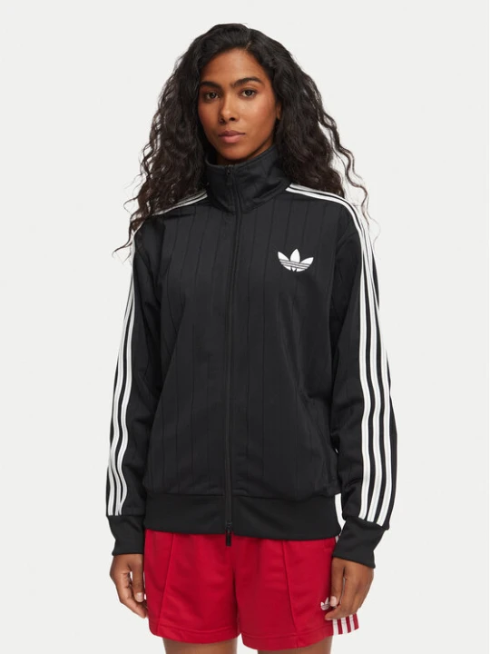 Zdjęcie produktu adidas Bluza Pinstripe Firebird KS6786 Czarny Loose Fit