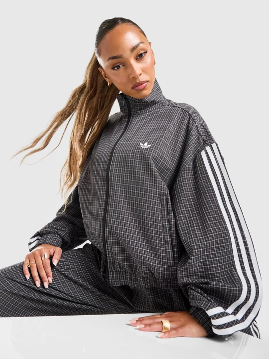 Zdjęcie produktu adidas Bluza Rozpinana Checks Tt czarny