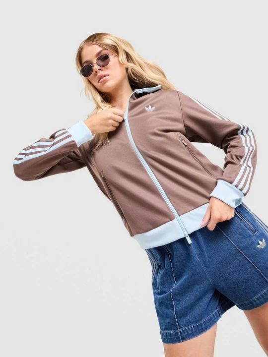 Zdjęcie produktu adidas Bluza Rozpinana Classic Tt brązowy