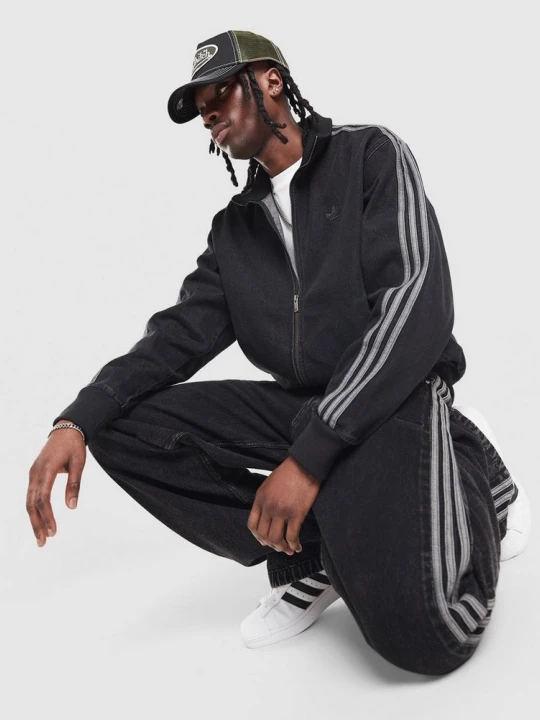 Zdjęcie produktu adidas Bluza Rozpinana Firebird Denim czarny