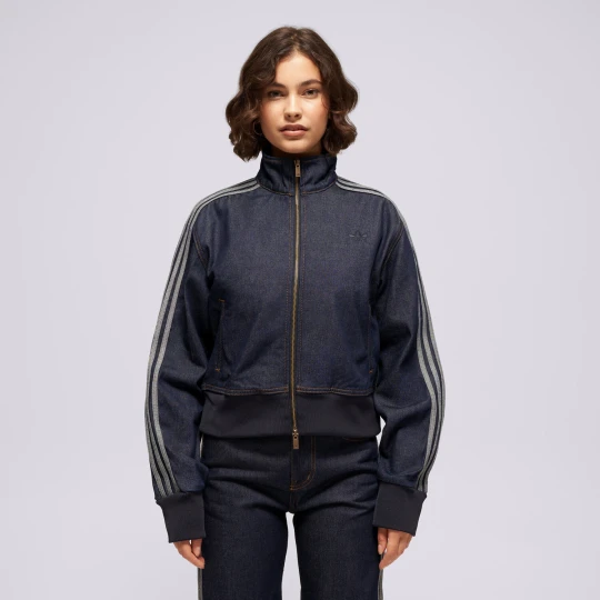 Zdjęcie produktu Adidas Bluza Rozpinana Firebird Denim granatowy