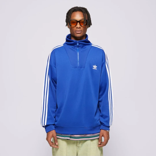 Zdjęcie produktu Adidas Bluza Rozpinana Funnelneck Tt niebieski
