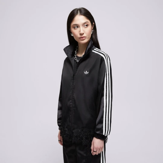 Zdjęcie produktu Adidas Bluza Rozpinana Satin Lace Track Top Loose Firebird czarny