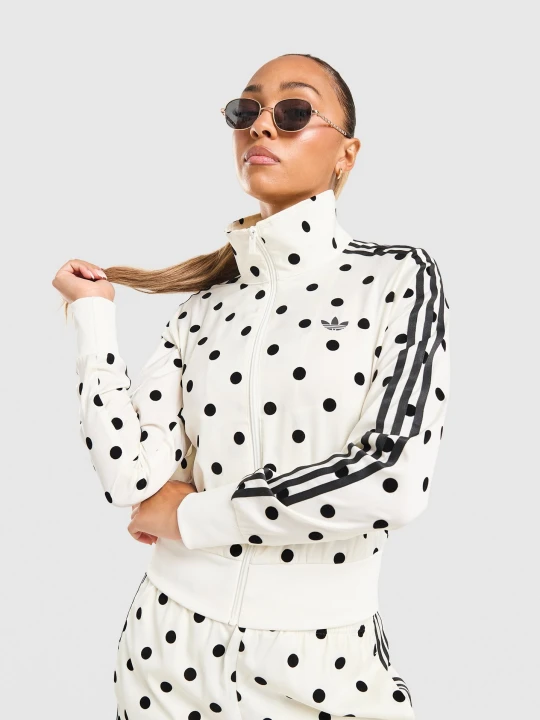 Zdjęcie produktu adidas Bluza Rozpinana Satin Polka Dots Tt beżowy