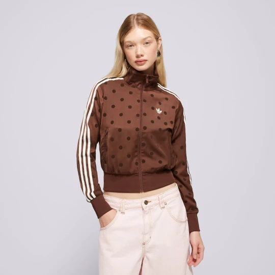 Zdjęcie produktu Adidas Bluza Rozpinana Satin Polka Dots Tt brązowy