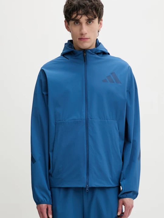 Zdjęcie produktu adidas bluza rozpinana z kapturem męska x Z.N.E niebieski
