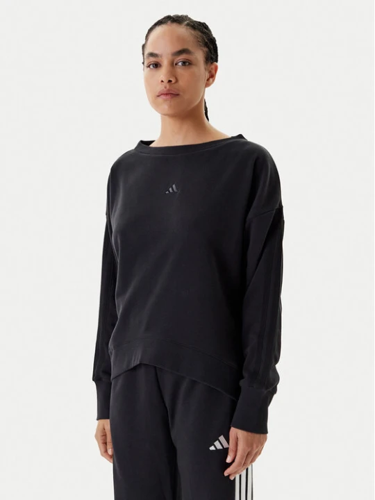 Zdjęcie produktu adidas Bluza Seasonal Essentials 3-Stripes JM1900 Czarny Regular Fit