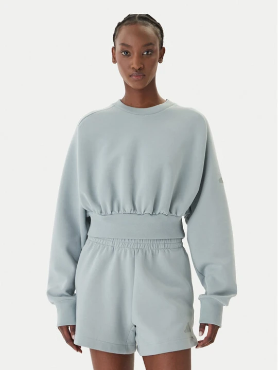 Zdjęcie produktu adidas Bluza Soft Lux KA7015 Zielony Loose Fit