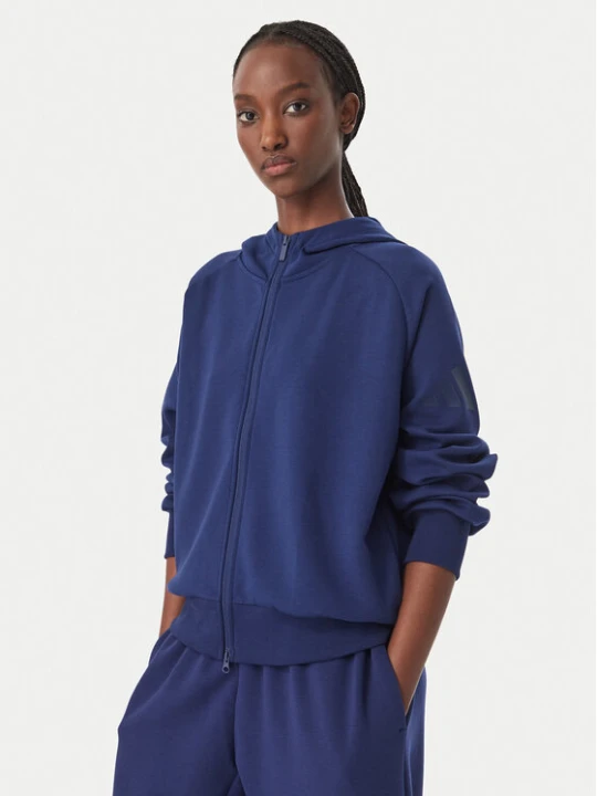 Zdjęcie produktu adidas Bluza Soft Lux KR2747 Niebieski Loose Fit