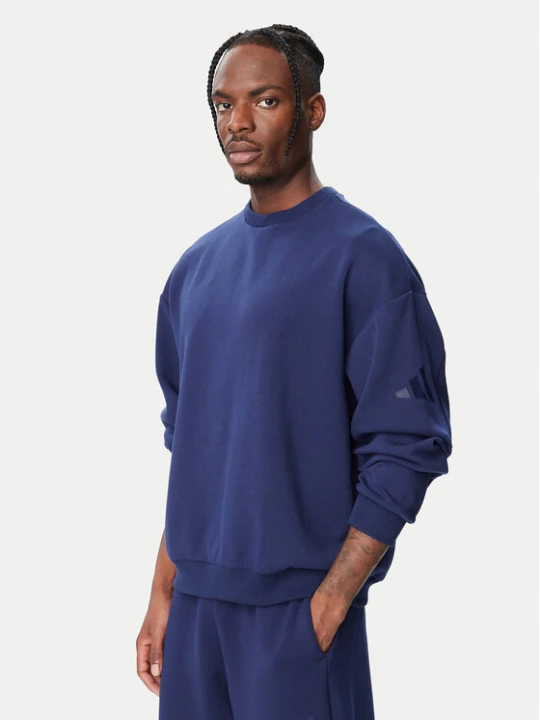 Zdjęcie produktu adidas Bluza Soft Lux KS2772 Niebieski Loose Fit