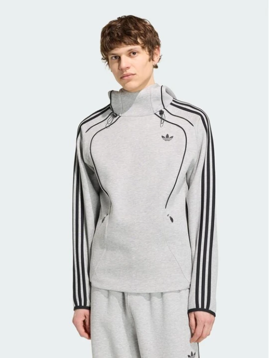 Zdjęcie produktu adidas Bluza Spacer Teamgeist 26 Cutline Hoodie KR9653 Szary Regular Fit