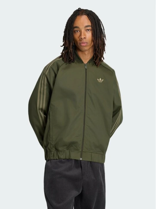 Zdjęcie produktu adidas Bluza Sst Adicolor Classics KR1370 Zielony ciemny Regular Fit