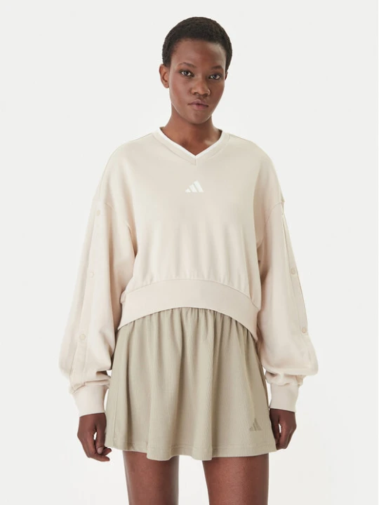 Zdjęcie produktu adidas Bluza Stadium JY6969 Beżowy Loose Fit