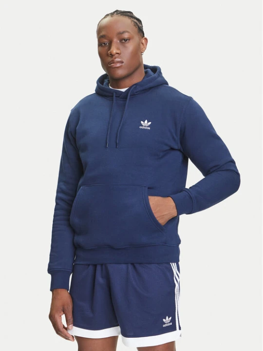 Zdjęcie produktu adidas Bluza Trefoil Essentials IY4929 Granatowy Regular Fit