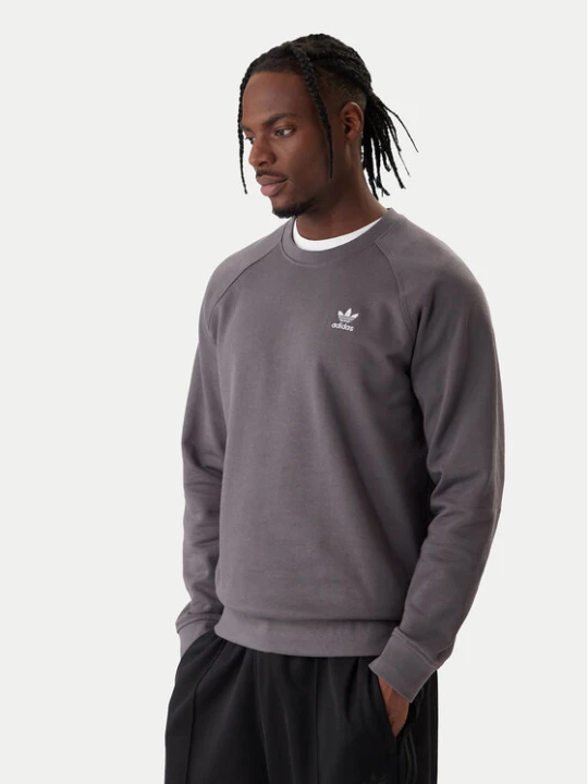 Zdjęcie produktu adidas Bluza Trefoil Essentials JW3598 Szary Regular Fit