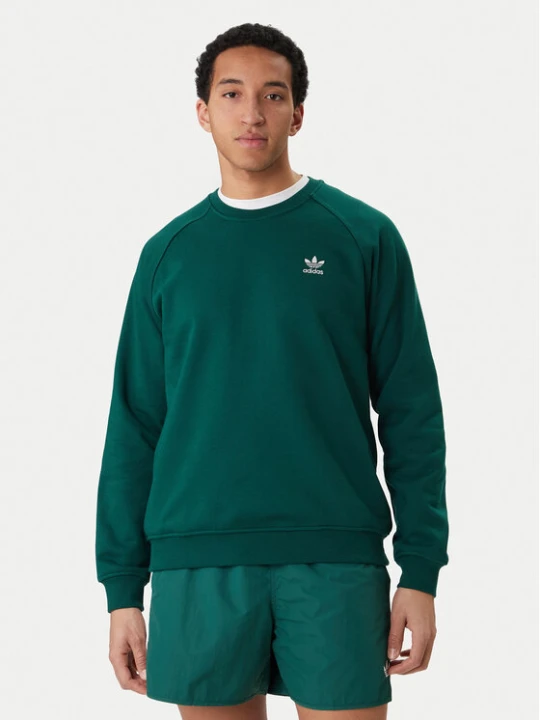 Zdjęcie produktu adidas Bluza Trefoil Essentials KD1319 Zielony Regular Fit