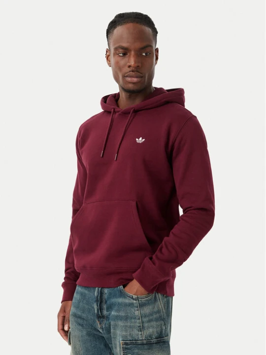 Zdjęcie produktu adidas Bluza Trefoil Essentials KW5048 Bordowy Regular Fit