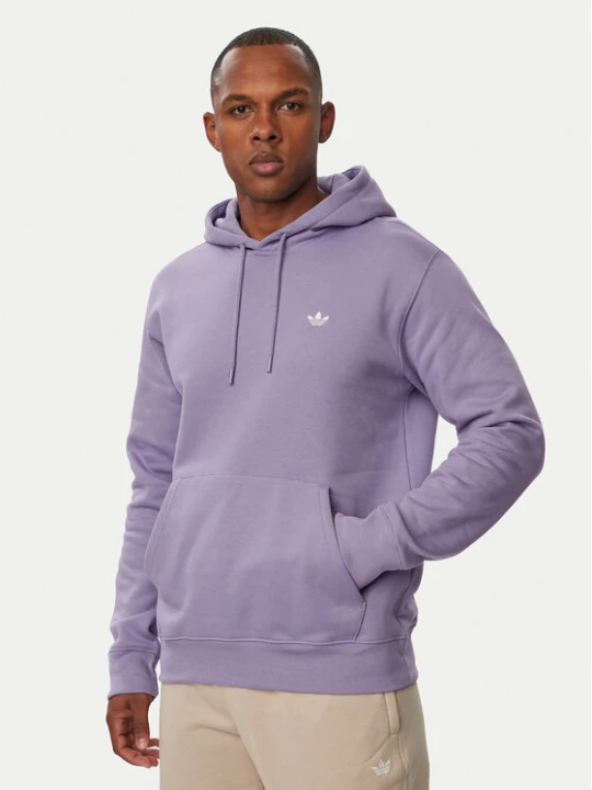 Zdjęcie produktu adidas Bluza Trefoil Essentials KW5049 Fioletowy jasny Regular Fit