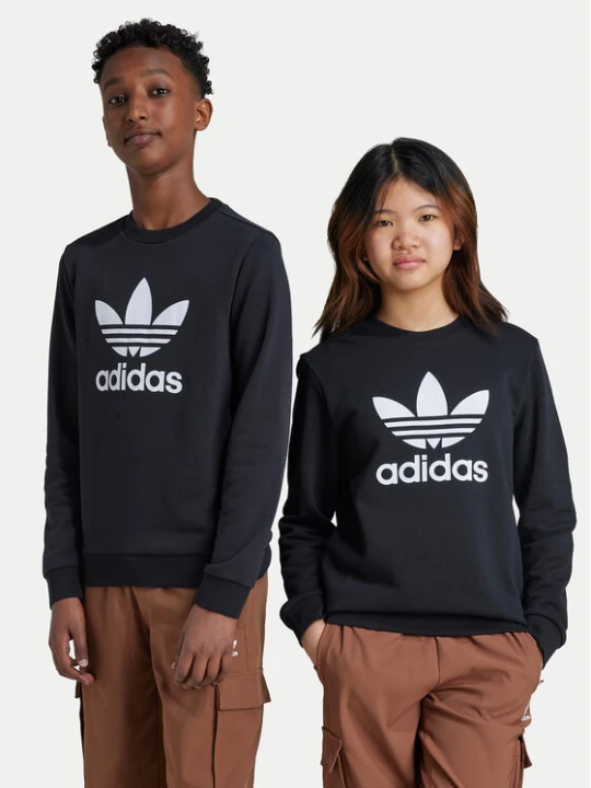 Zdjęcie produktu adidas Bluza Trefoil IY7435 Czarny Regular Fit