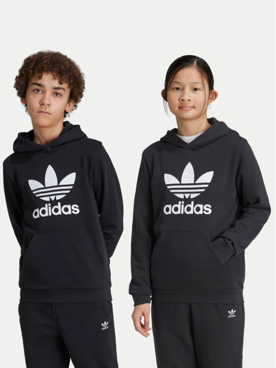 Zdjęcie produktu adidas Bluza Trefoil IY7446 Czarny Regular Fit