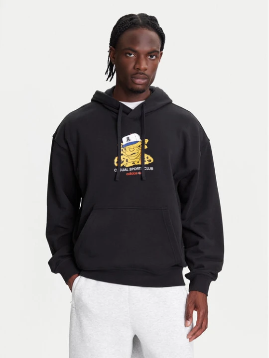 Zdjęcie produktu adidas Bluza Wabash JW0166 Czarny Loose Fit