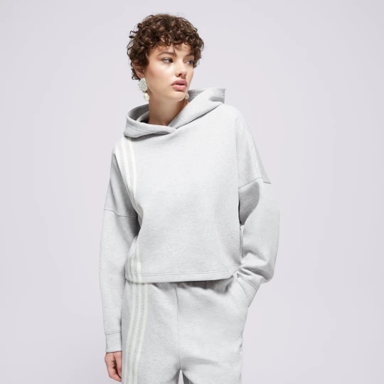 Zdjęcie produktu Adidas Bluza Z Kapturem 3 Stripes Hoody szary