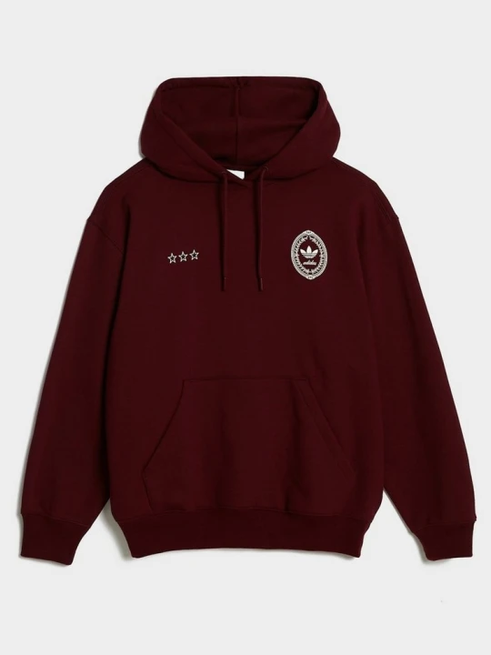 Zdjęcie produktu adidas Bluza Z Kapturem Crest Gfx Hood bordowy