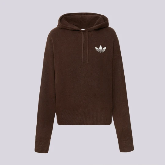 Zdjęcie produktu Adidas Bluza Z Kapturem Ess Knt Hd brązowy