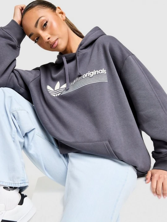 Zdjęcie produktu adidas Bluza Z Kapturem Gfx szary