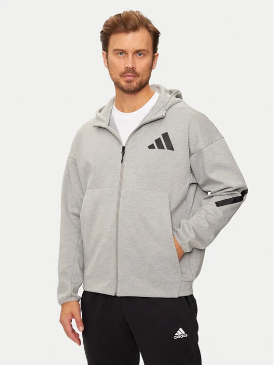 Zdjęcie produktu adidas Bluza Z.N.E. JF2450 Szary Regular Fit
