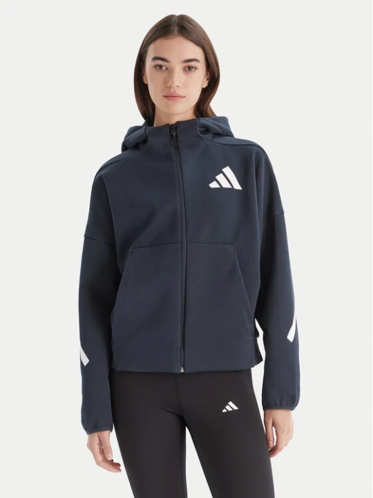 Zdjęcie produktu adidas Bluza Z.N.E. JW5320 Granatowy Loose Fit