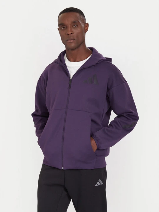 Zdjęcie produktu adidas Bluza Z.N.E. KB7124 Fioletowy Regular Fit