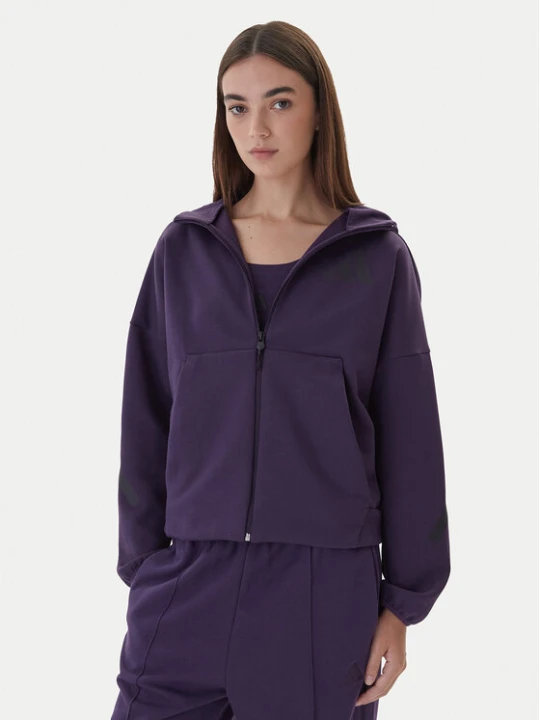 Zdjęcie produktu adidas Bluza Z.N.E. KC4569 Fioletowy Loose Fit
