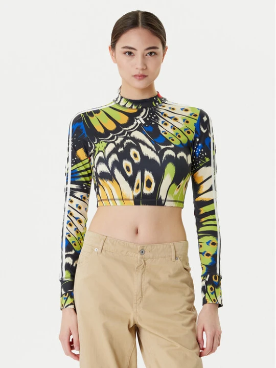 Zdjęcie produktu adidas Bluzka Farm Rio JL8650 Kolorowy Slim Fit
