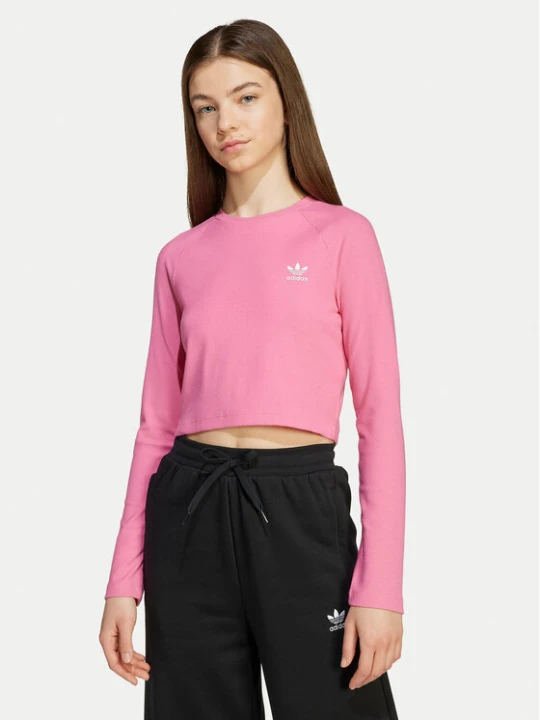 Zdjęcie produktu adidas Bluzka JW2598 Różowy Slim Fit
