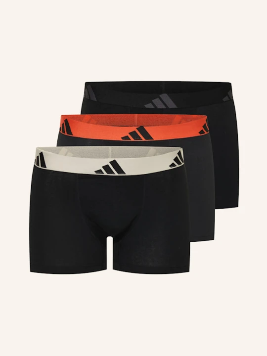 Zdjęcie produktu Adidas Bokserki Active Flex Cotton, 3 Szt. schwarz CZARNY