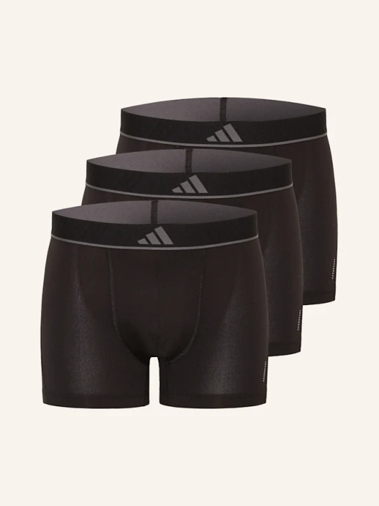 Zdjęcie produktu Adidas Bokserki Active Micro Flex Eco, 3 Szt. schwarz CZARNY