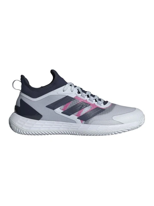 Zdjęcie produktu adidas Buty "Adizero Ubersonic 4.1 CL" w kolorze szaro-czarnym do tenisa rozmiar: 46 2/3