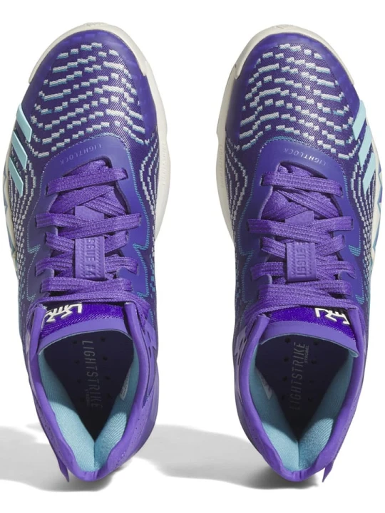 Zdjęcie produktu adidas Buty "D.O.N. Issue 4" w kolorze fioletowym do koszykówki rozmiar: 48