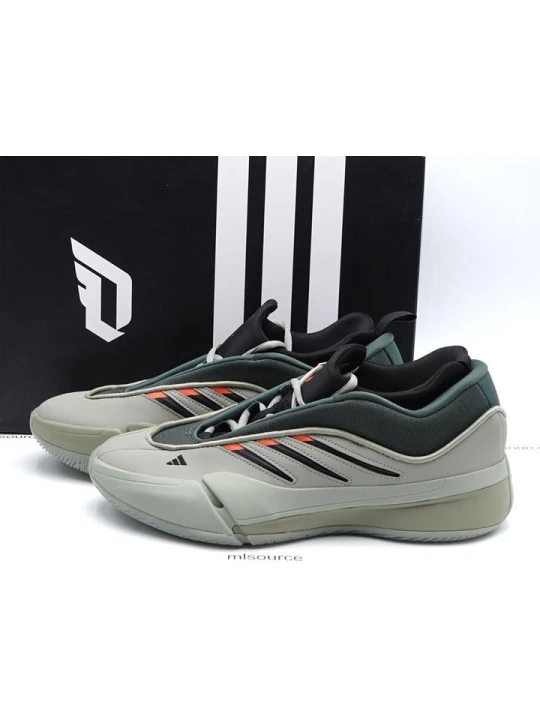 Zdjęcie produktu adidas Buty "Dame 9" w kolorze khaki do koszykówki rozmiar: 48 2/3